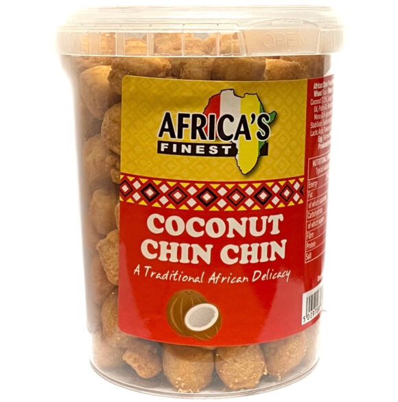 Africas Finest CHIN CHIN COCONUT 250GM